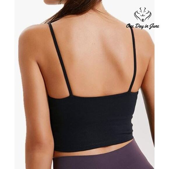 Lemedy Crop Padded Sports Bra Size L - Picture 2 of 5